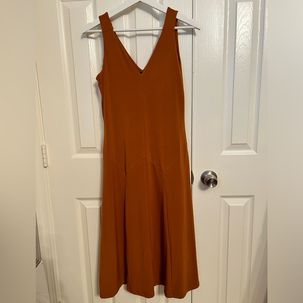 Banana Republic Brown midi Dress XS